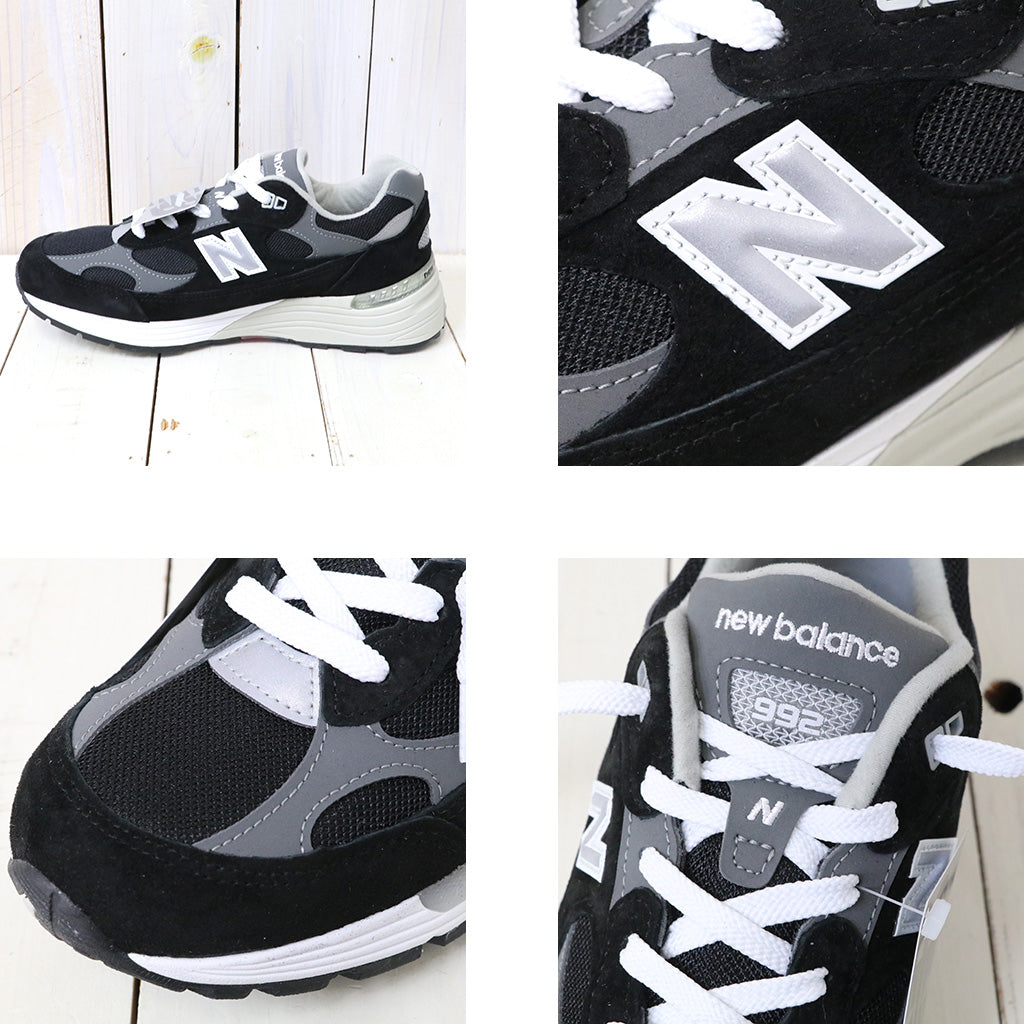 New Balance : U992BK (BLACK)