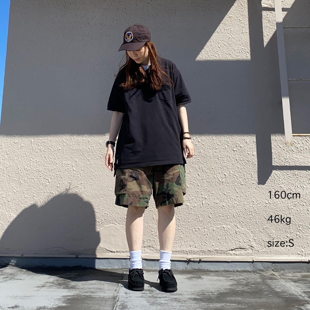 POLO RALPH LAUREN『ビッグ フィット ポロシャツ』(BLACK)