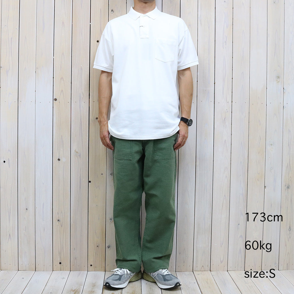 POLO RALPH LAUREN『ビッグ フィット ポロシャツ』(WHITE)