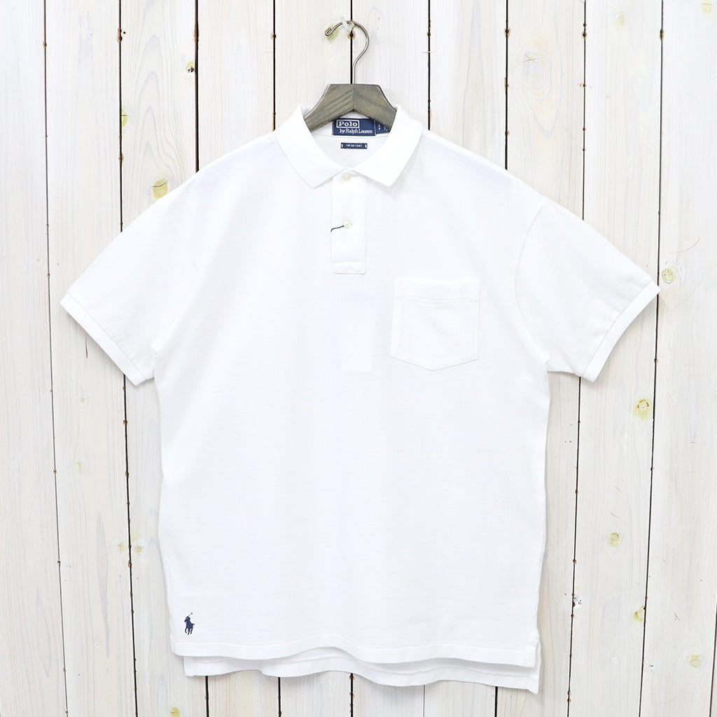 POLO RALPH LAUREN『ビッグ フィット ポロシャツ』(WHITE)