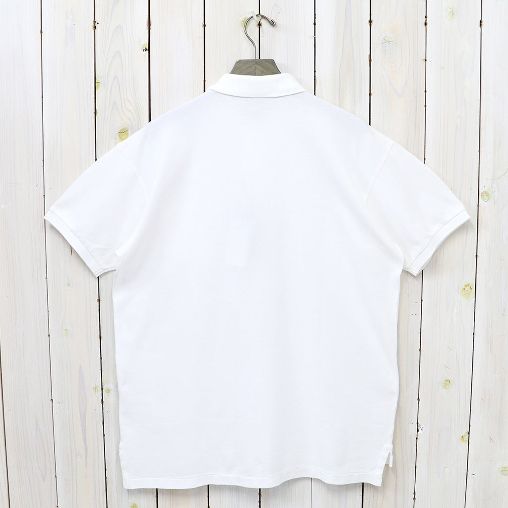 POLO RALPH LAUREN『ビッグ フィット ポロシャツ』(WHITE)