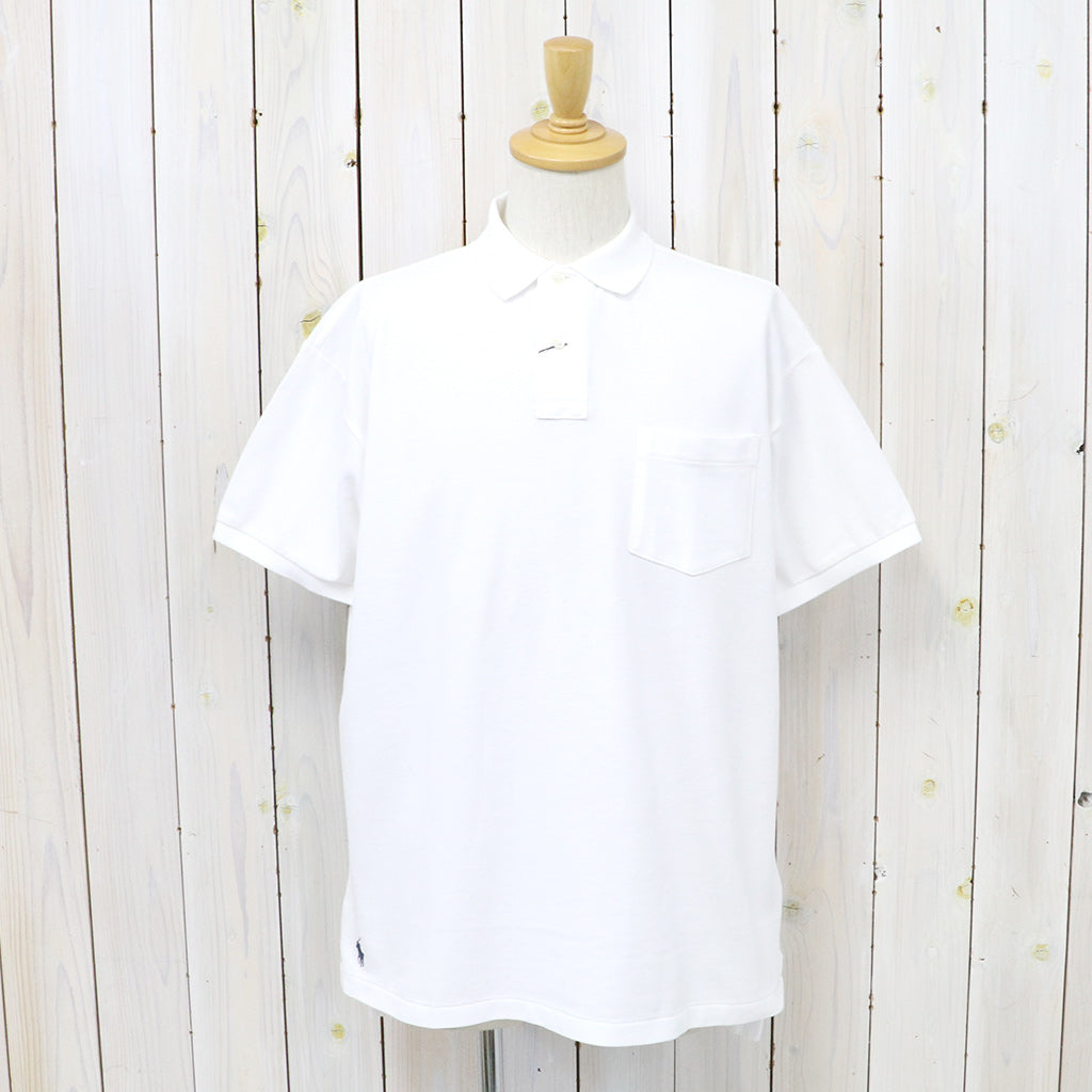 POLO RALPH LAUREN『ビッグ フィット ポロシャツ』(WHITE)