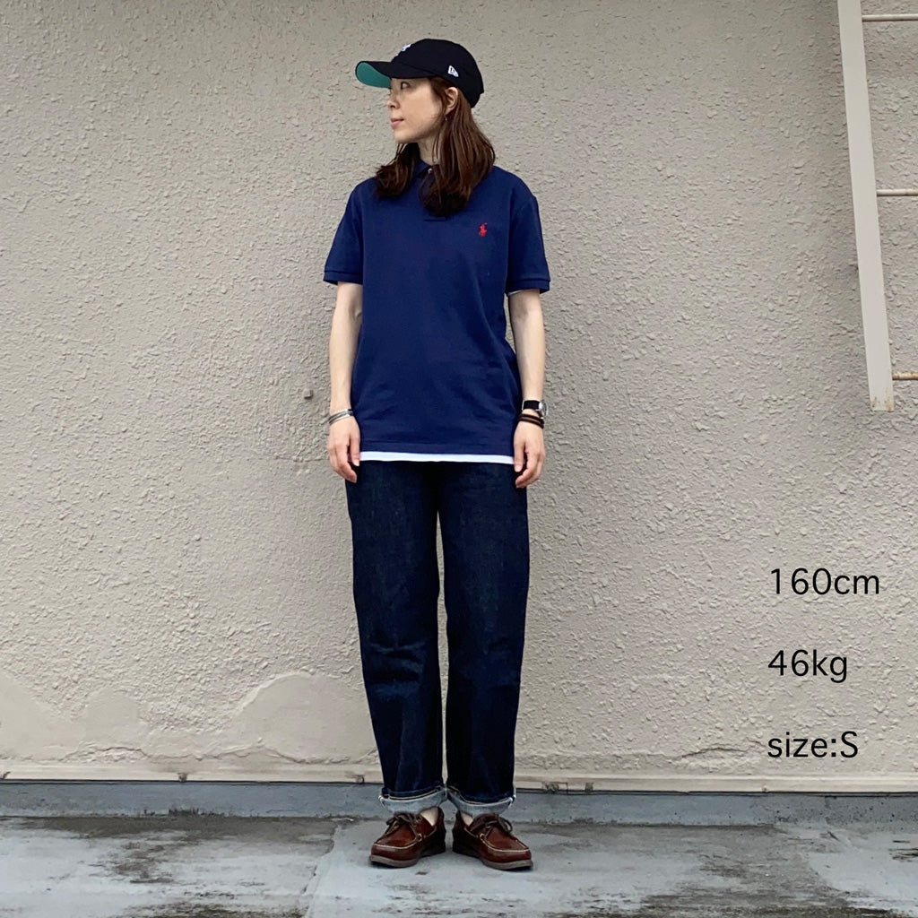 POLO RALPH LAUREN『カスタム スリム フィット ポロシャツ』(NEWPORT NAVY)