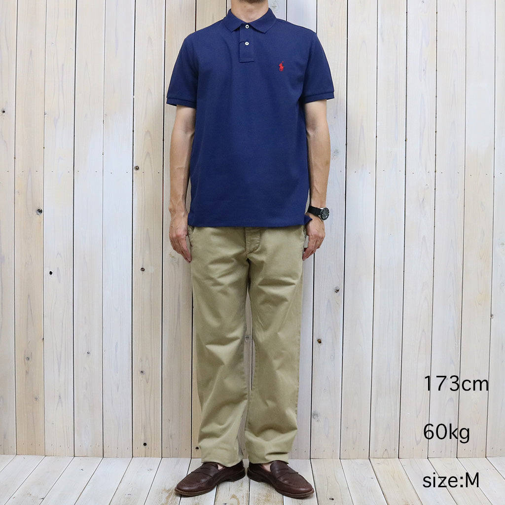 POLO RALPH LAUREN『カスタム スリム フィット ポロシャツ』(NEWPORT NAVY)