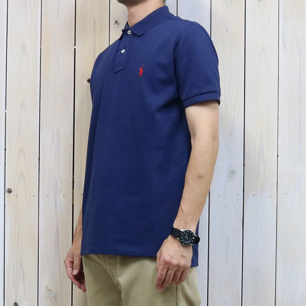 POLO RALPH LAUREN『カスタム スリム フィット ポロシャツ』(NEWPORT NAVY)