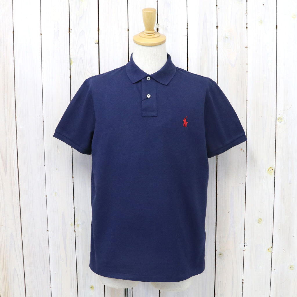 POLO RALPH LAUREN『カスタム スリム フィット ポロシャツ』(NEWPORT NAVY)