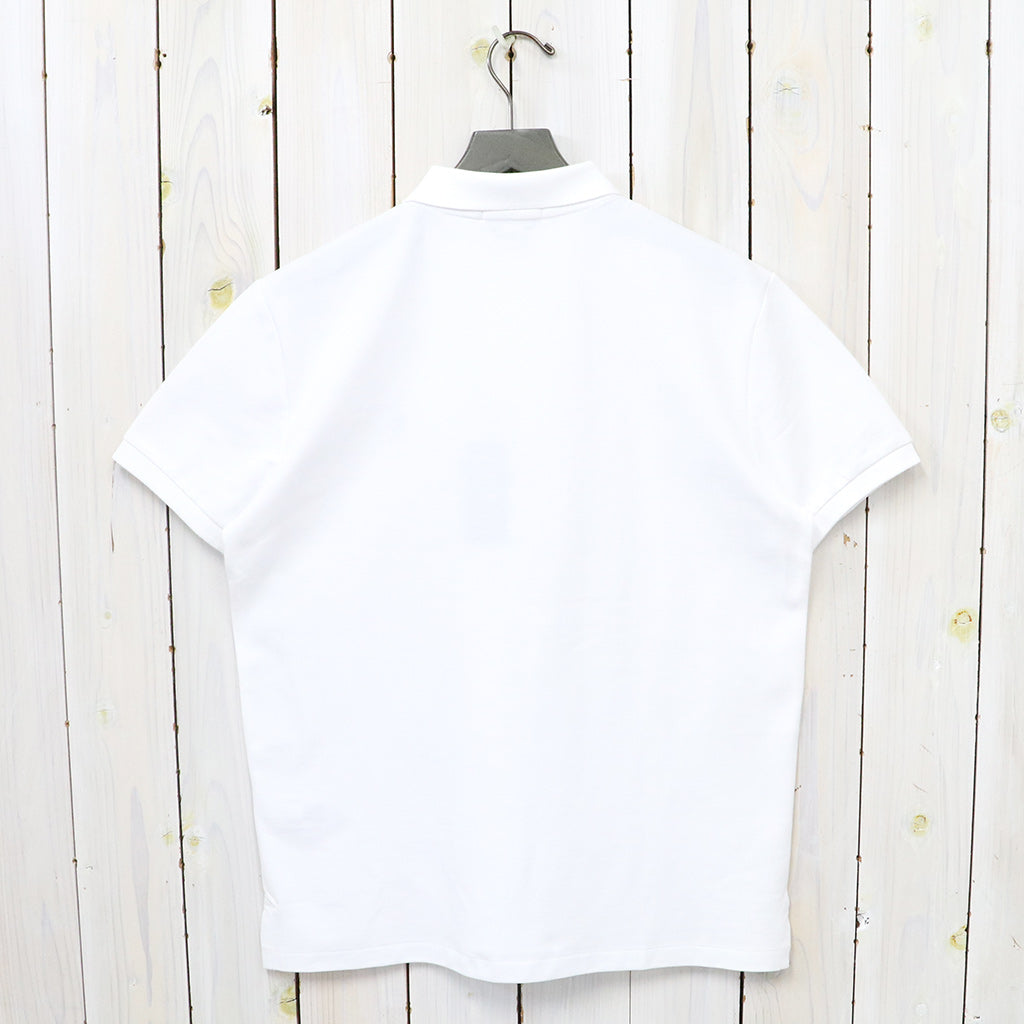 POLO RALPH LAUREN『カスタム スリム フィット ポロシャツ』(WHITE)