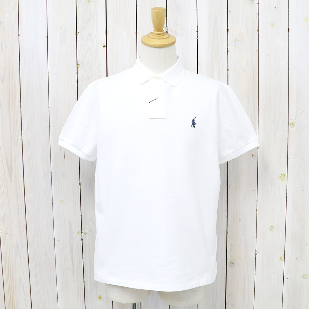 POLO RALPH LAUREN『カスタム スリム フィット ポロシャツ』(WHITE)