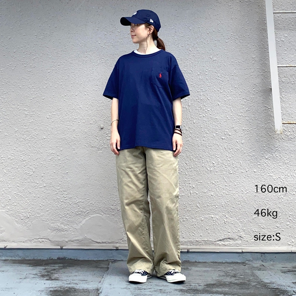 POLO RALPH LAUREN『ヘビーウェイトSS ポケットTシャツ』(NEWPORT NAVY)
