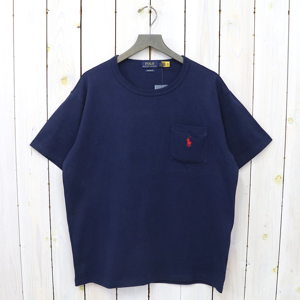 POLO RALPH LAUREN『ヘビーウェイトSS ポケットTシャツ』(NEWPORT NAVY)