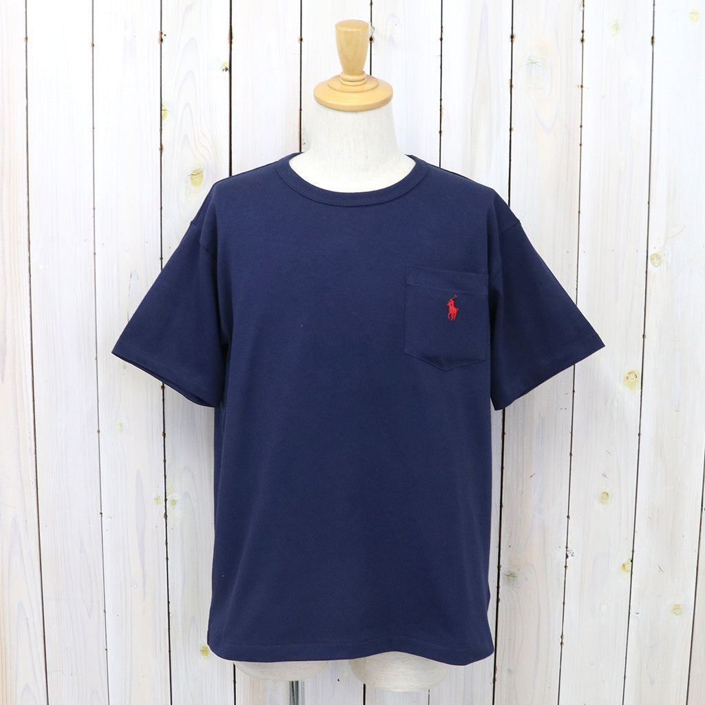 POLO RALPH LAUREN『ヘビーウェイトSS ポケットTシャツ』(NEWPORT NAVY)