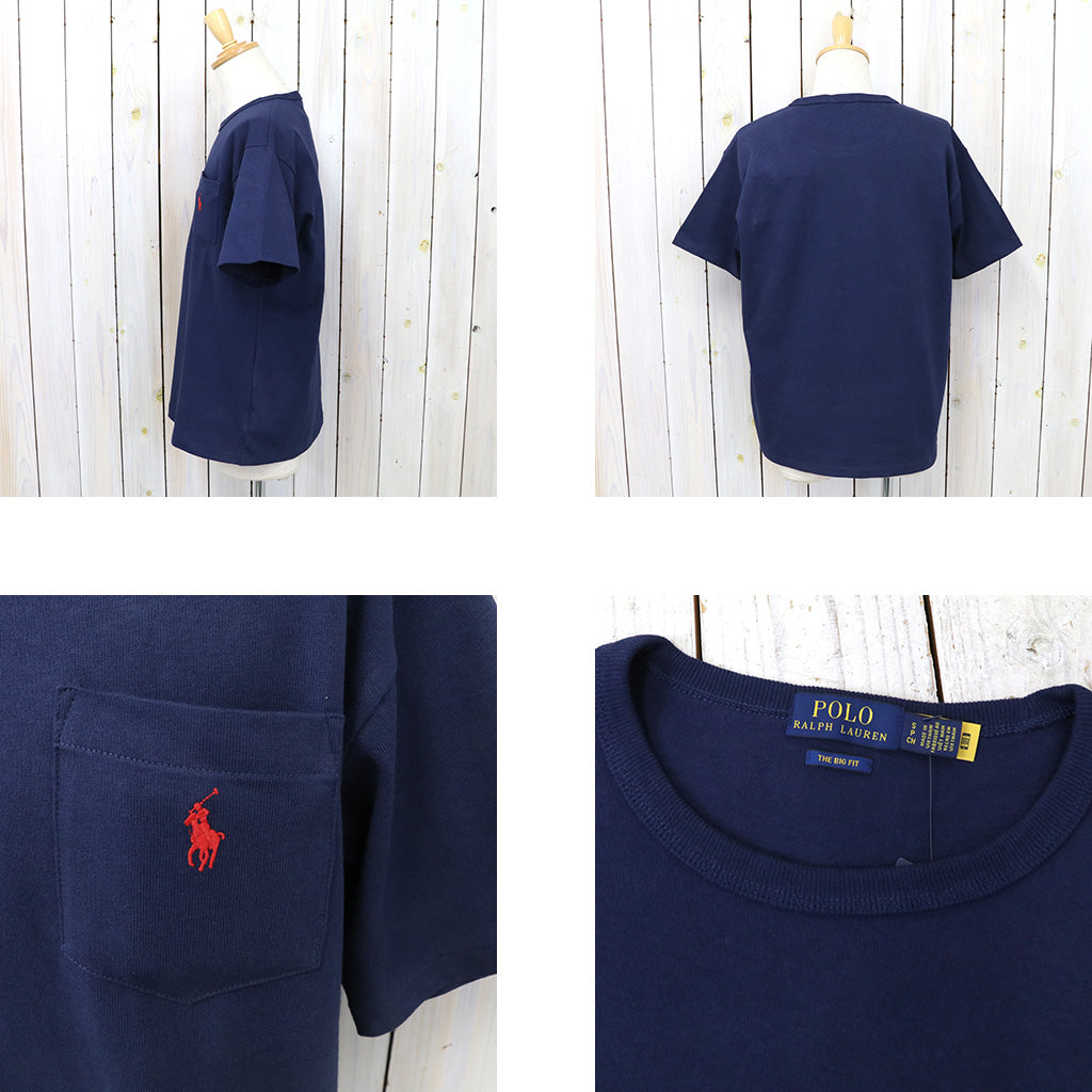 POLO RALPH LAUREN『ヘビーウェイトSS ポケットTシャツ』(NEWPORT NAVY)
