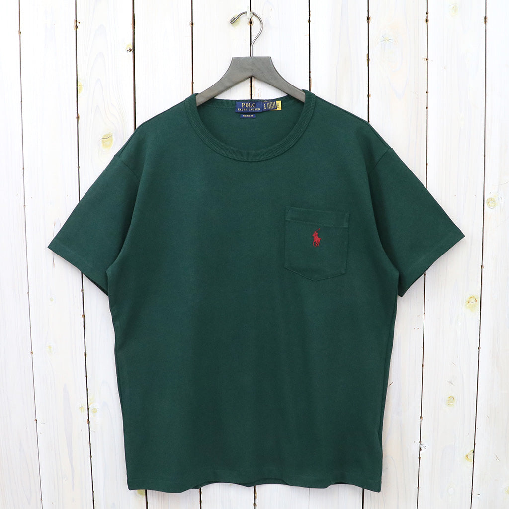 POLO RALPH LAUREN『ヘビーウェイトSS ポケットTシャツ』(COLLEGE GREEN)