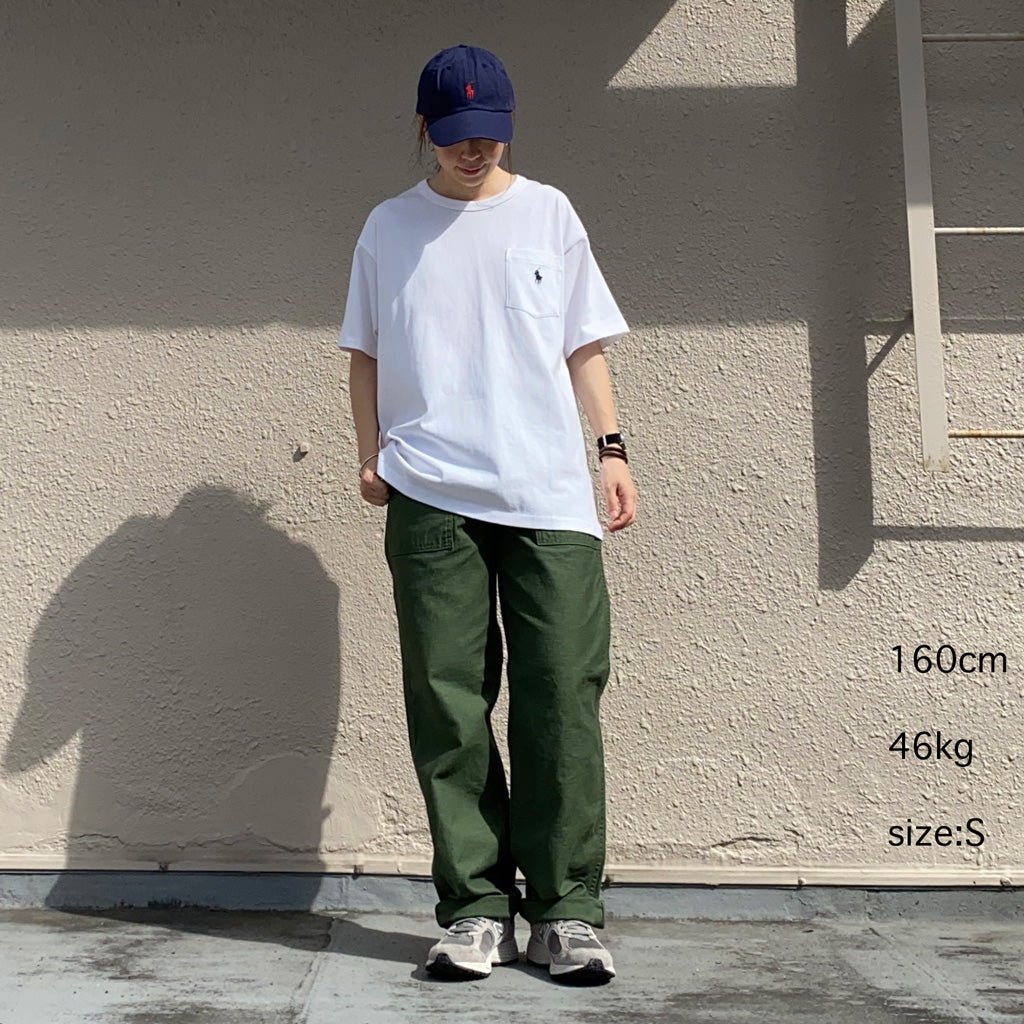 POLO RALPH LAUREN『ヘビーウェイトSS ポケットTシャツ』(WHITE)