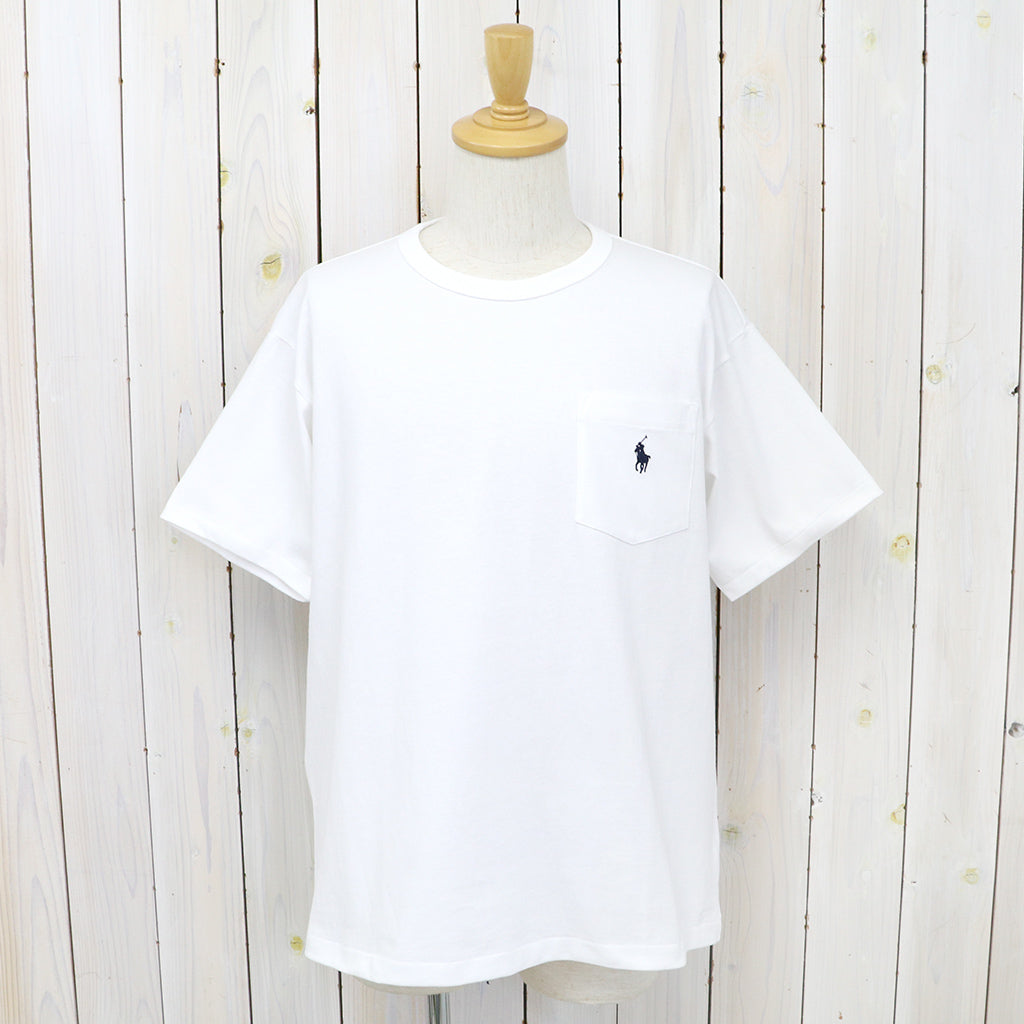 POLO RALPH LAUREN『ヘビーウェイトSS ポケットTシャツ』(WHITE)
