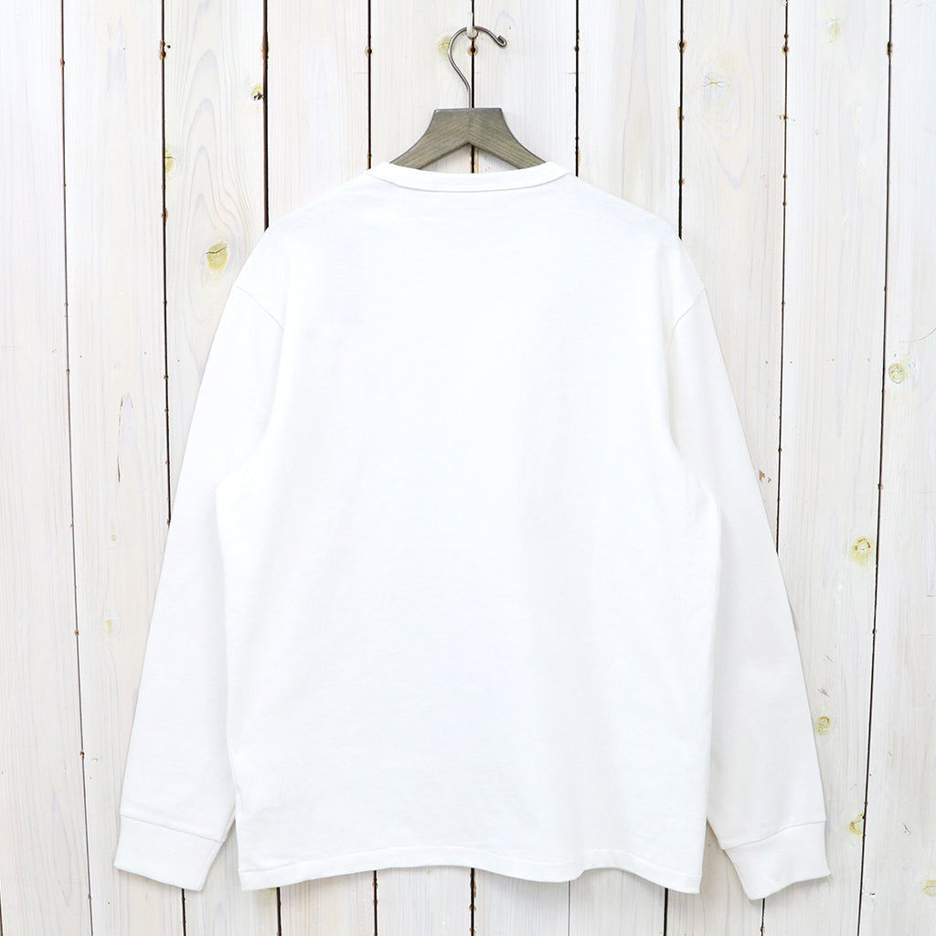 POLO RALPH LAUREN『クラシックフィット ヘビーウェイト ロングスリーブTシャツ』(WHITE)