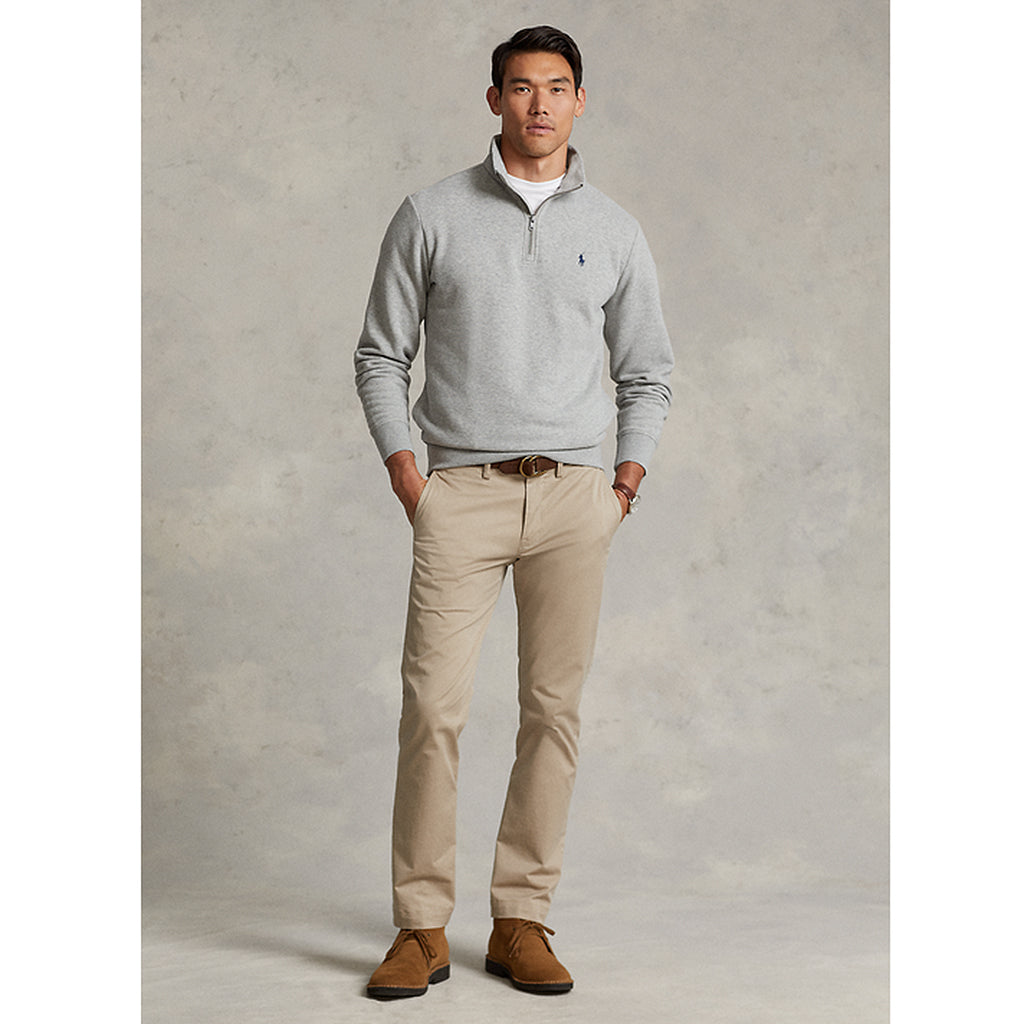 POLO RALPH LAUREN『ハーフジップ フリース スウェットシャツ』(ANDOVER HEATHER)
