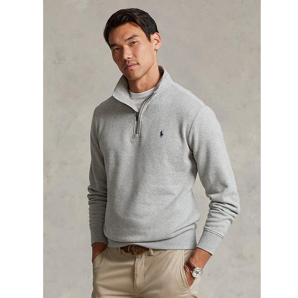 POLO RALPH LAUREN『ハーフジップ フリース スウェットシャツ』(ANDOVER HEATHER)