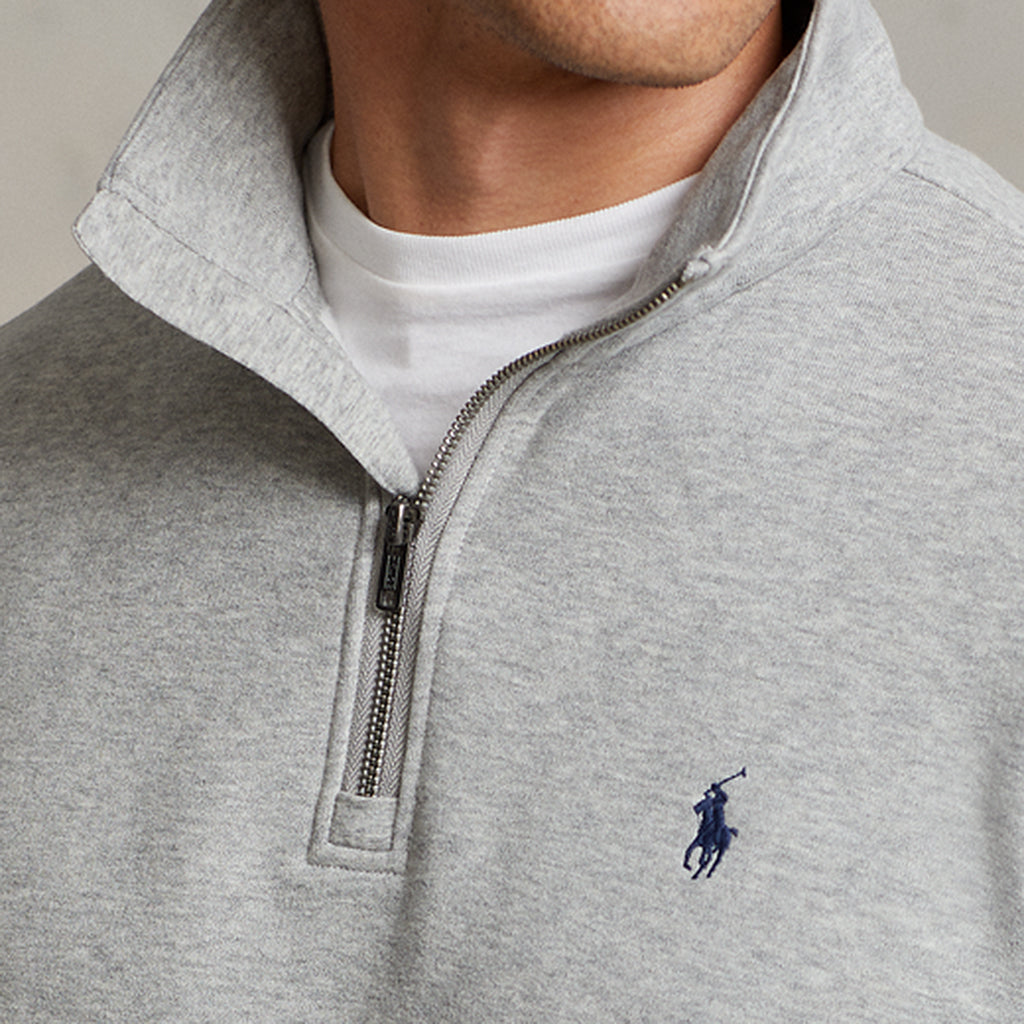 POLO RALPH LAUREN『ハーフジップ フリース スウェットシャツ』(ANDOVER HEATHER)