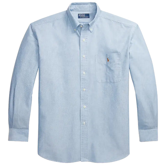POLO RALPH LAUREN『ビッグフィット オックスフォードシャツ』(BLUE)