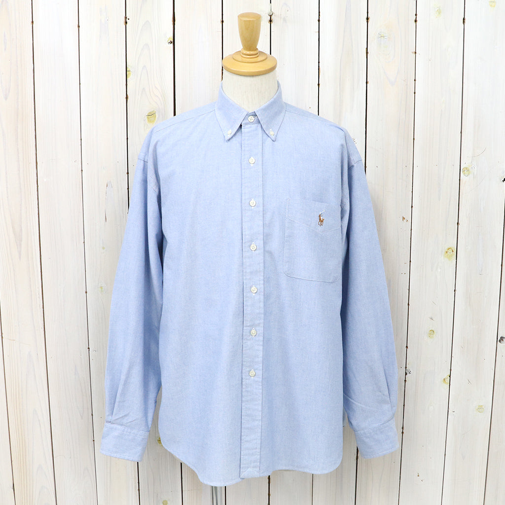 POLO RALPH LAUREN『ビッグフィット オックスフォードシャツ』(BLUE)