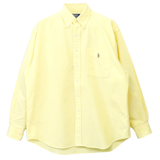 POLO RALPH LAUREN『ビッグフィット オックスフォードシャツ』(YELLOW)