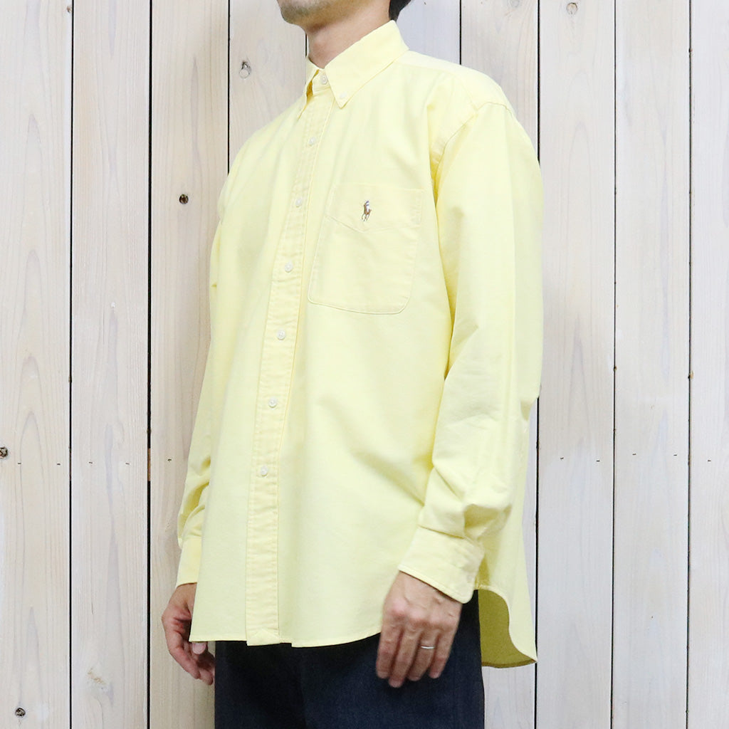 POLO RALPH LAUREN『ビッグフィット オックスフォードシャツ』(YELLOW ...