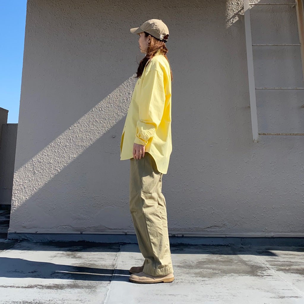POLO RALPH LAUREN『ビッグフィット オックスフォードシャツ』(YELLOW)