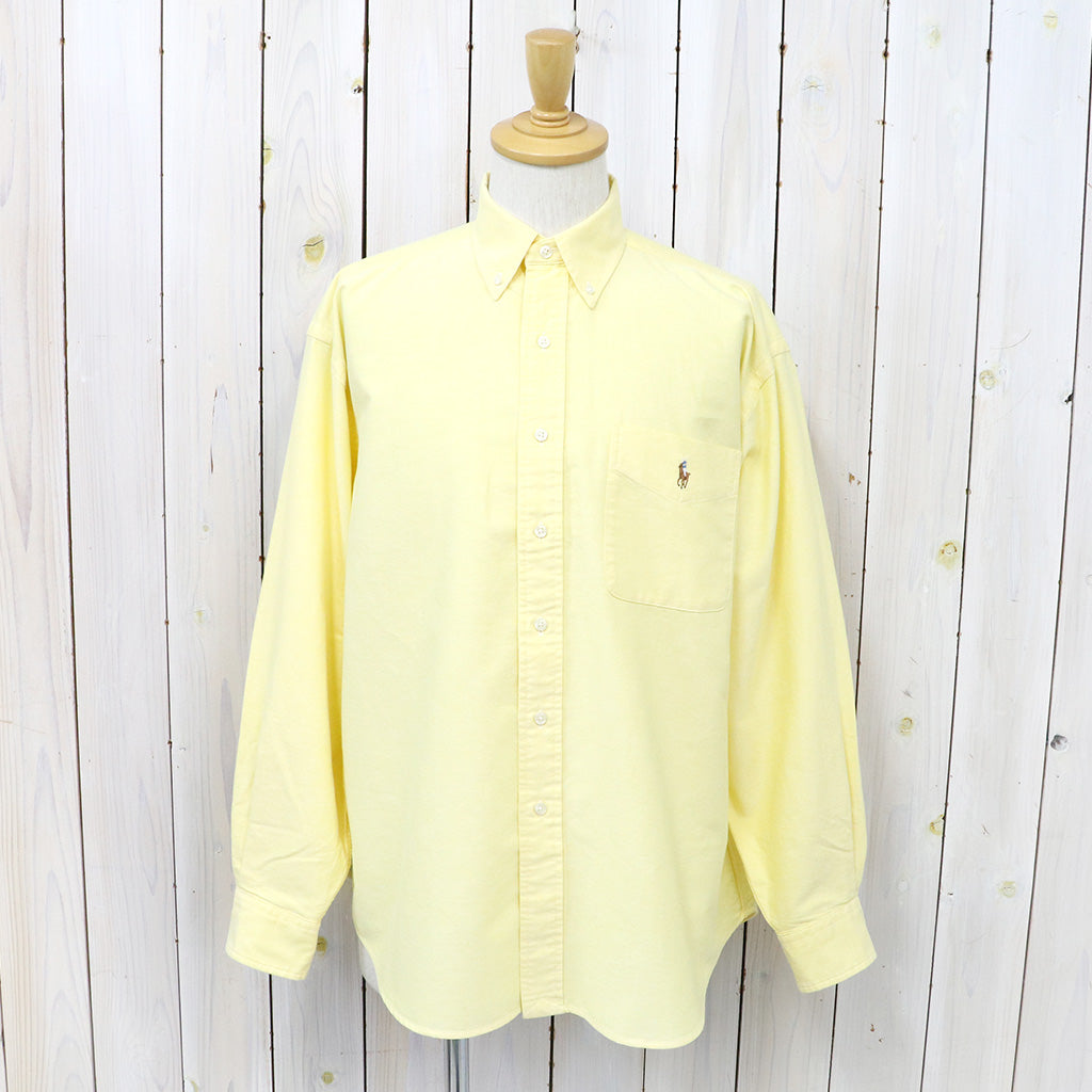 POLO RALPH LAUREN『ビッグフィット オックスフォードシャツ』(YELLOW)