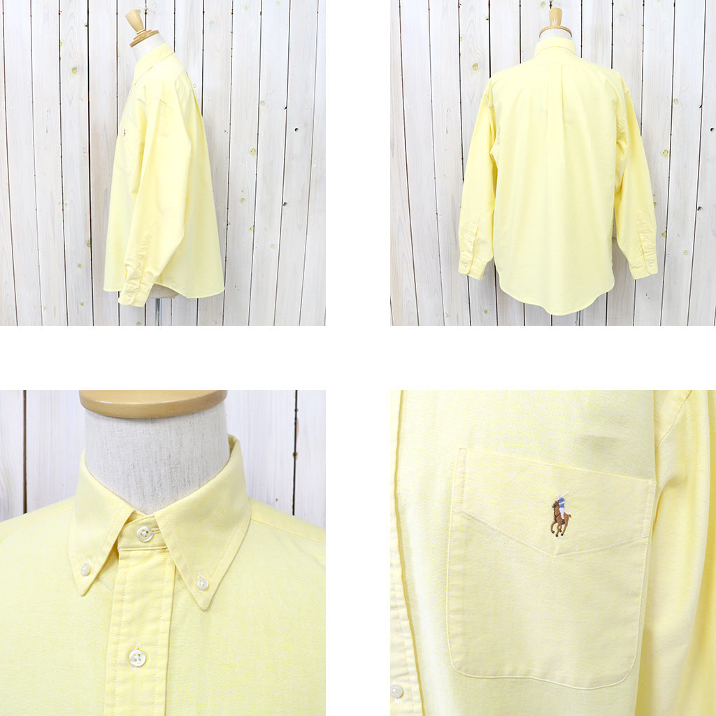 POLO RALPH LAUREN『ビッグフィット オックスフォードシャツ』(YELLOW)