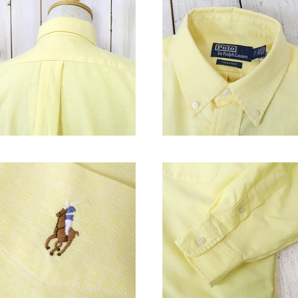 POLO RALPH LAUREN『ビッグフィット オックスフォードシャツ』(YELLOW)