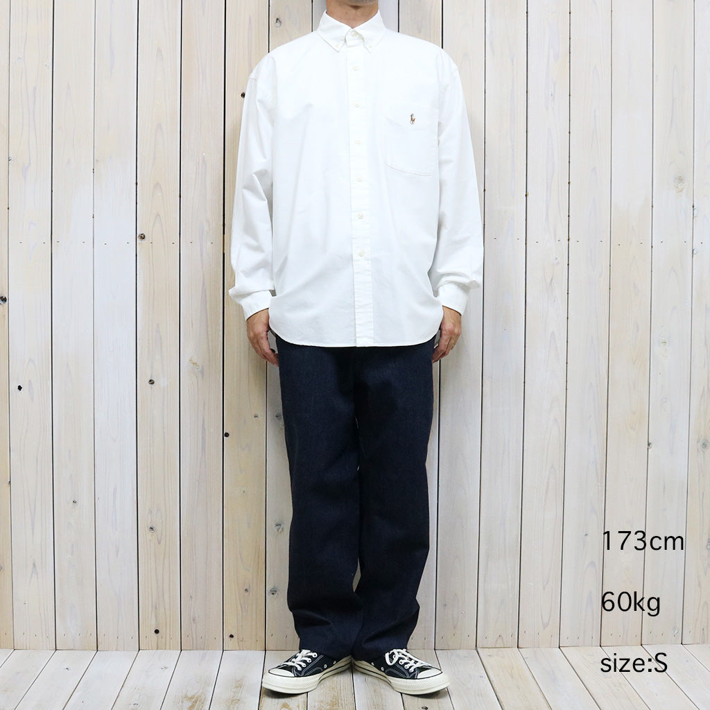 POLO RALPH LAUREN『ビッグフィット オックスフォードシャツ』(WHITE)(WOV16823117)