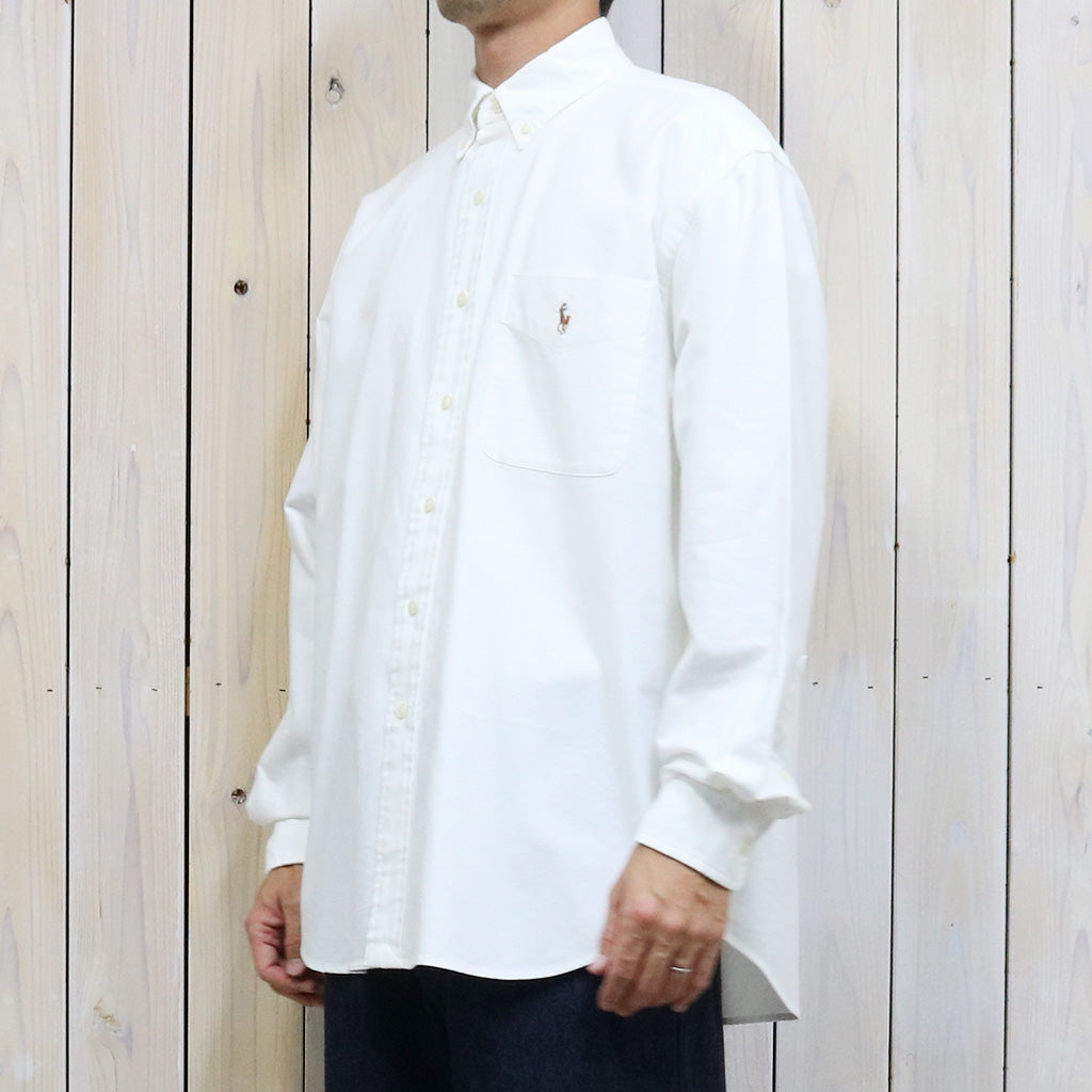 POLO RALPH LAUREN『ビッグフィット オックスフォードシャツ』(WHITE)(WOV16823117)