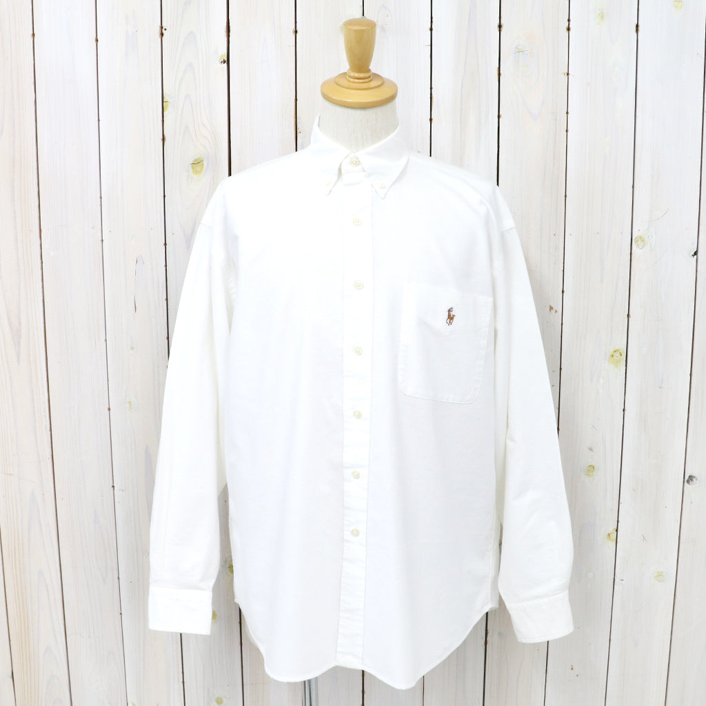 POLO RALPH LAUREN『ビッグフィット オックスフォードシャツ』(WHITE)(WOV16823117)