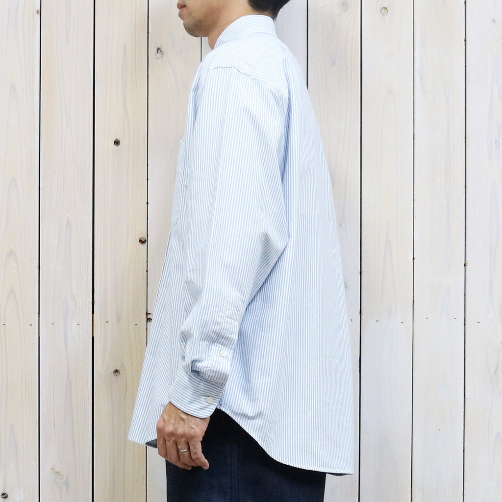 POLO RALPH LAUREN『ビッグフィット オックスフォードシャツ』(BLUE/WHITE)