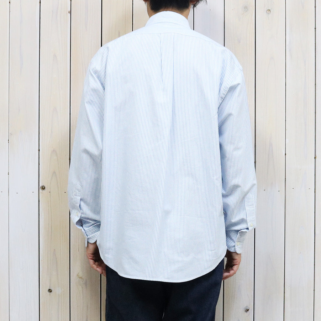 POLO RALPH LAUREN『ビッグフィット オックスフォードシャツ』(BLUE/WHITE)