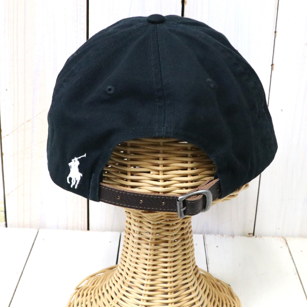 POLO RALPH LAUREN『エンブロイダリー ツイル ボール キャップ』(BLACK)