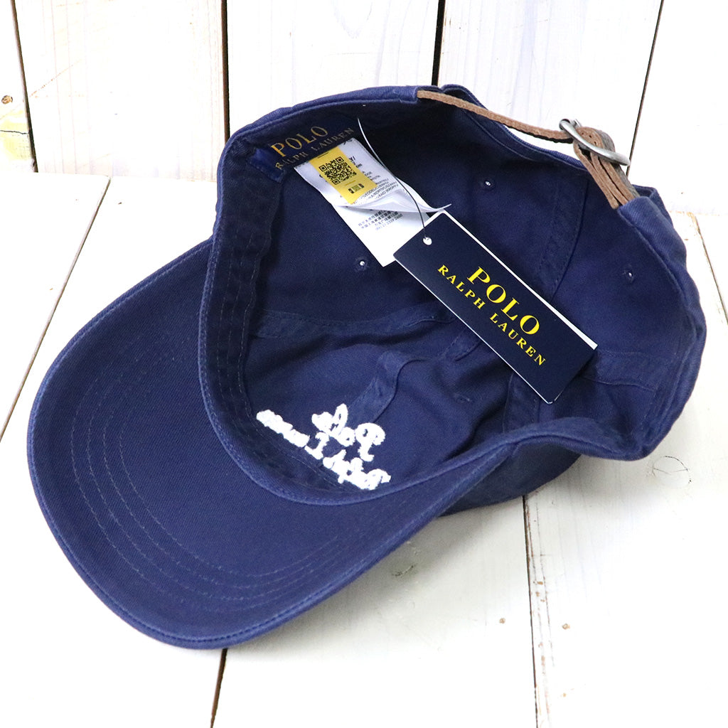 POLO RALPH LAUREN『エンブロイダリー ツイル ボール キャップ』(NAVY