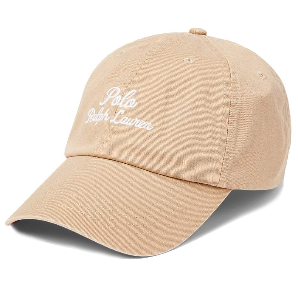 POLO RalphLauren エンブロイダリーツイルボールキャップ POLO RALPH LAUREN『エンブロイダリー ツイル ボール キャップ』(BEIGE