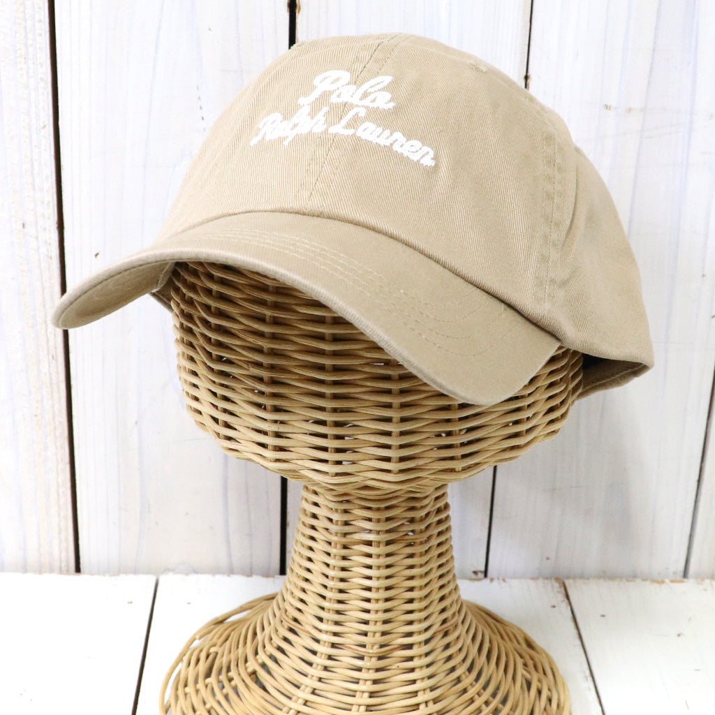 POLO RALPH LAUREN『エンブロイダリー ツイル ボール キャップ』(BEIGE)