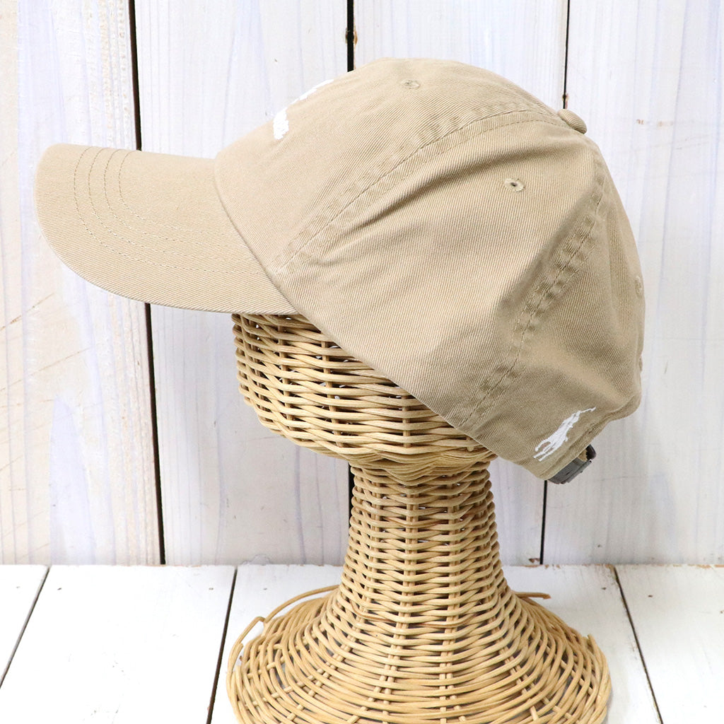 POLO RALPH LAUREN『エンブロイダリー ツイル ボール キャップ』(BEIGE)