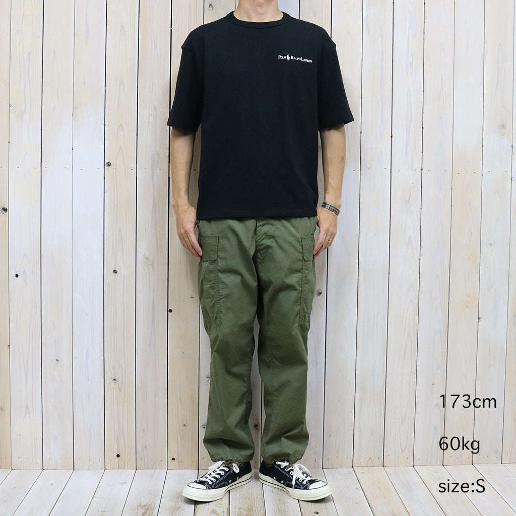 POLO RALPH LAUREN『リラックスド フィット ロゴ ジャージー Tシャツ』(BLACK)
