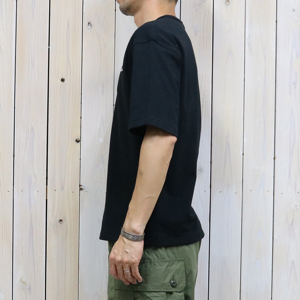 POLO RALPH LAUREN『リラックスド フィット ロゴ ジャージー Tシャツ』(BLACK)