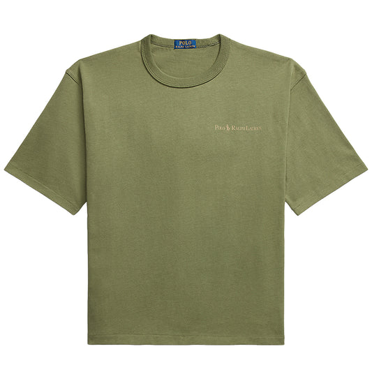 POLO RALPH LAUREN『リラックスド フィット ロゴ ジャージー Tシャツ』(OLIVE)