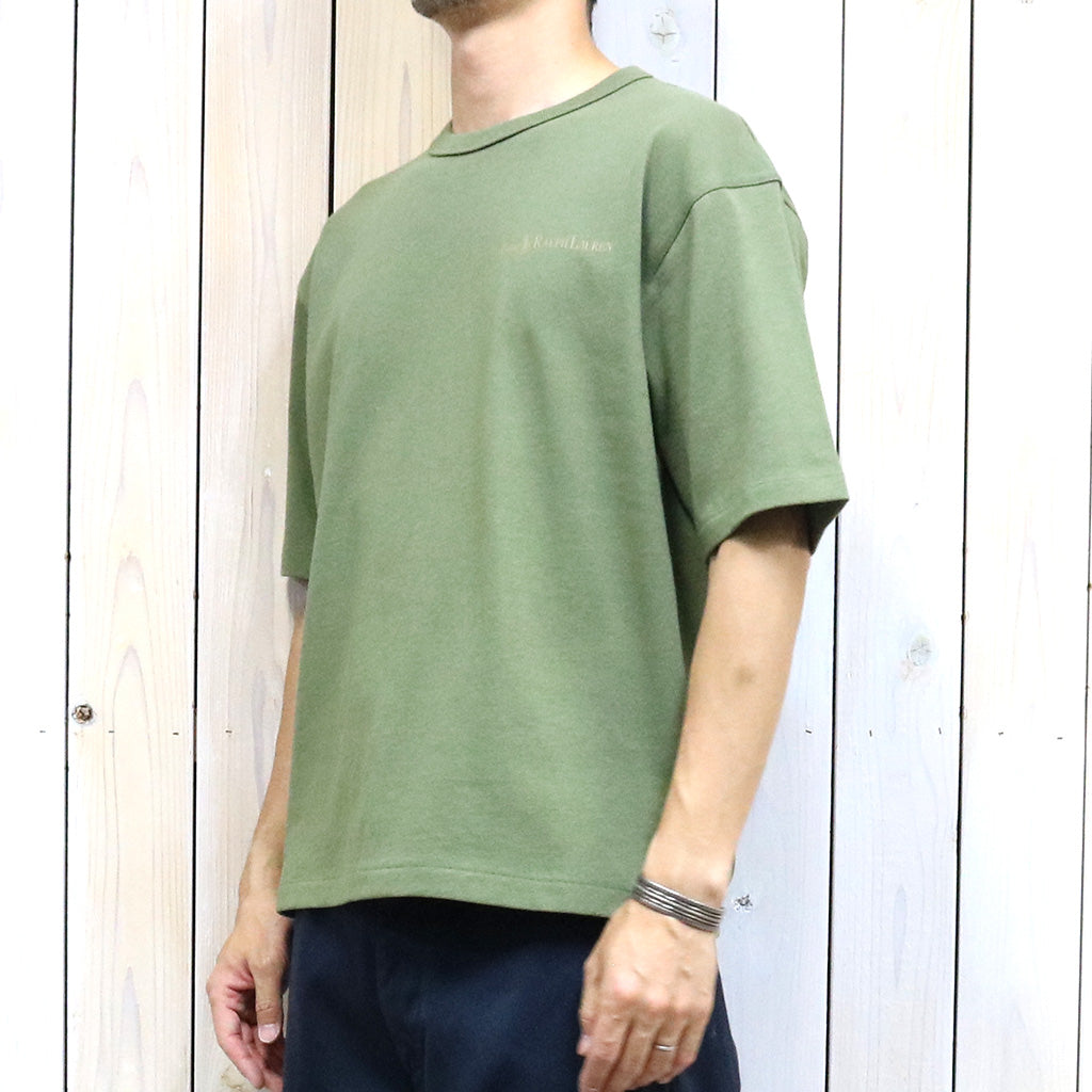 POLO RALPH LAUREN『リラックスド フィット ロゴ ジャージー Tシャツ』(OLIVE)