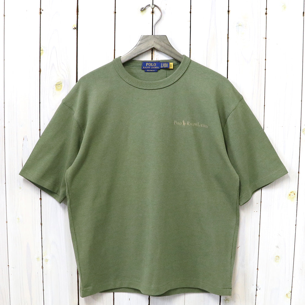 POLO RALPH LAUREN『リラックスド フィット ロゴ ジャージー Tシャツ』(OLIVE)