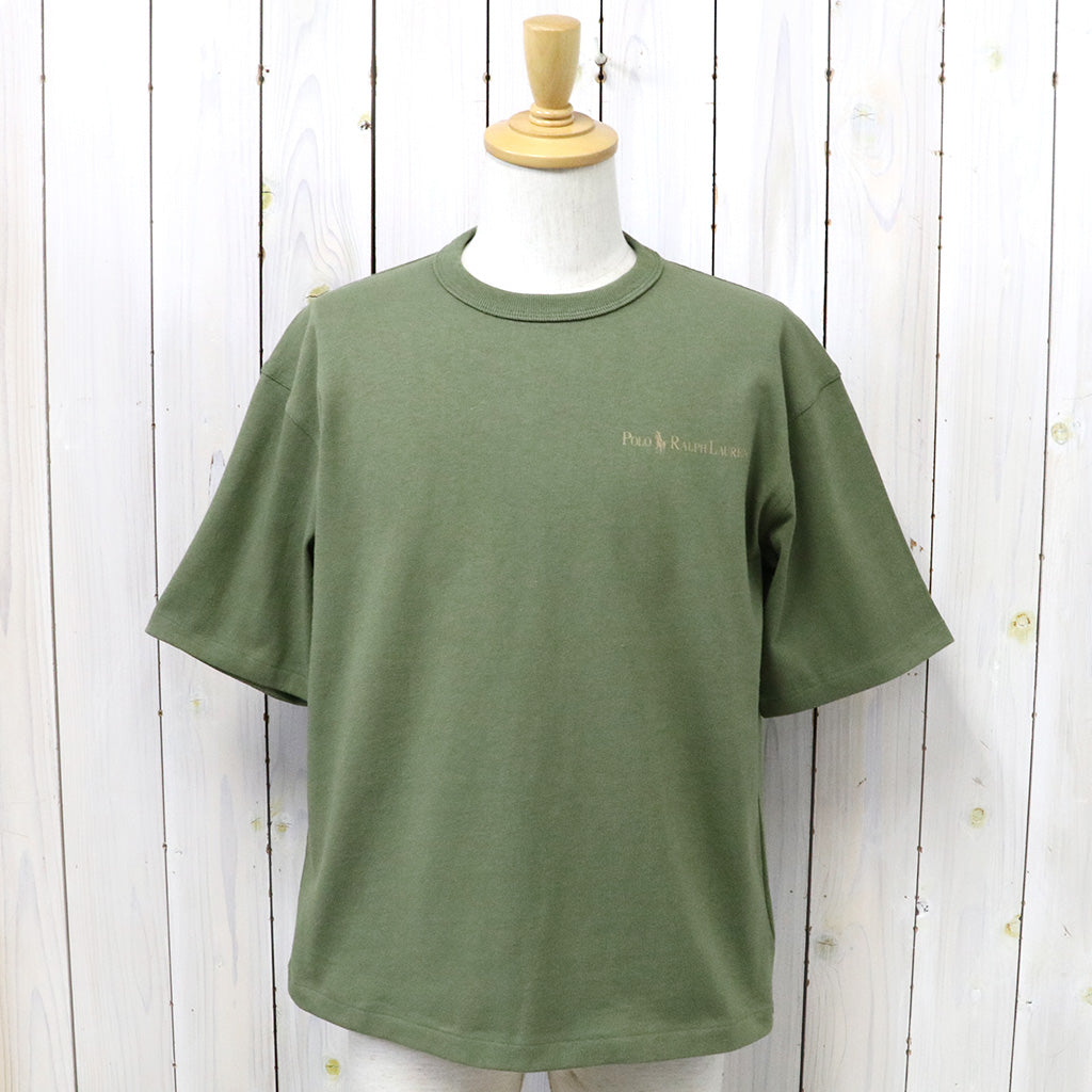 POLO RALPH LAUREN『リラックスド フィット ロゴ ジャージー Tシャツ』(OLIVE)