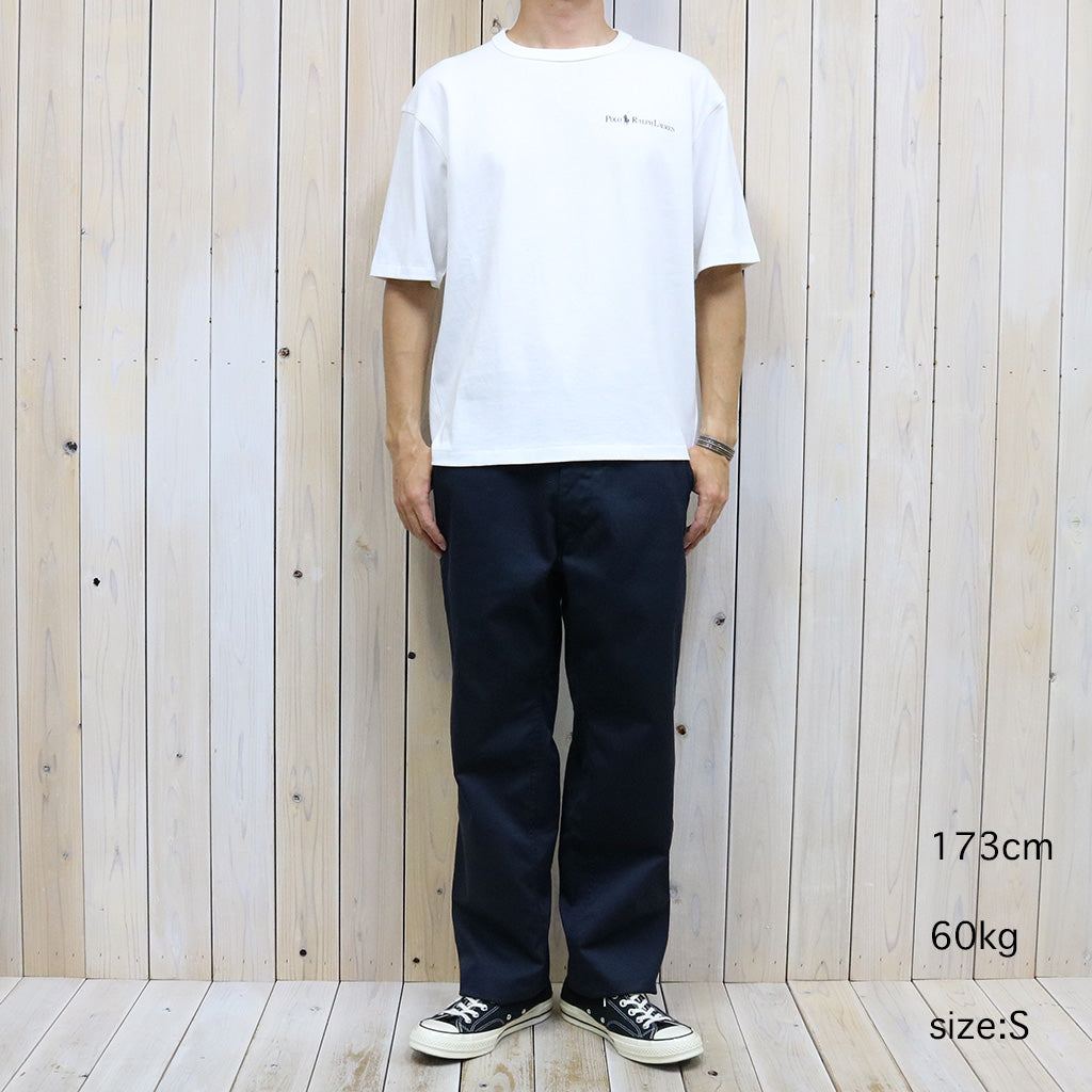 POLO RALPH LAUREN『リラックスド フィット ロゴ ジャージー Tシャツ』(WHITE)