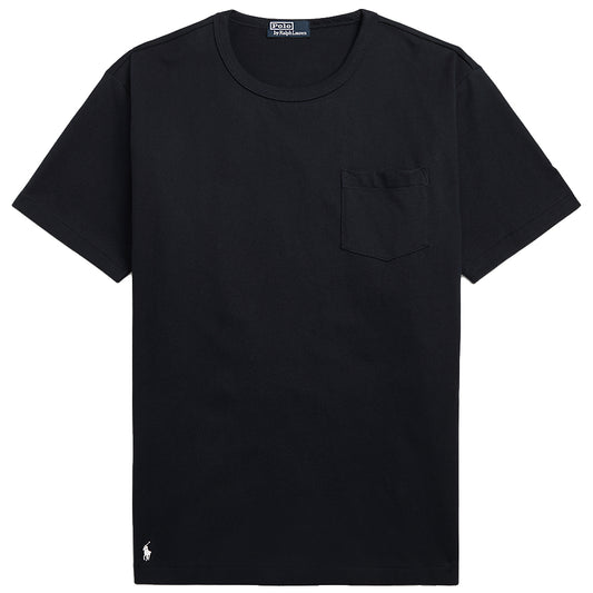 POLO RALPH LAUREN『ビッグ フィット ジャージー ポケット Tシャツ』(BLACK)