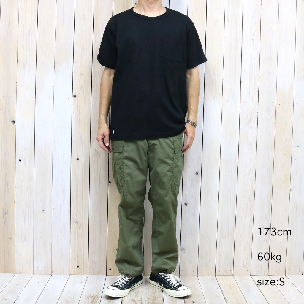 POLO RALPH LAUREN『ビッグ フィット ジャージー ポケット Tシャツ』(BLACK)